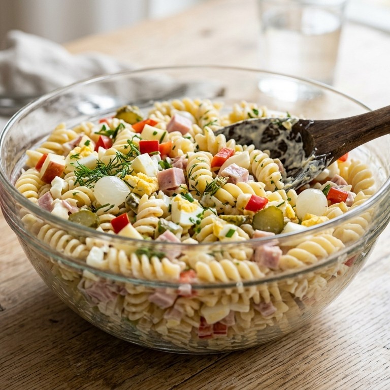 Pastasalade recept