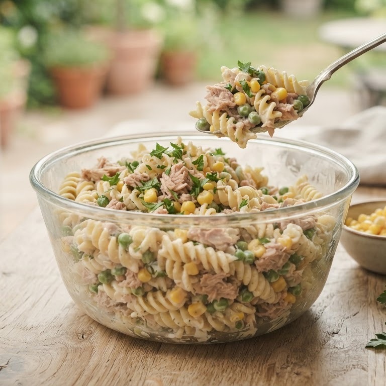 Pastasalade recept