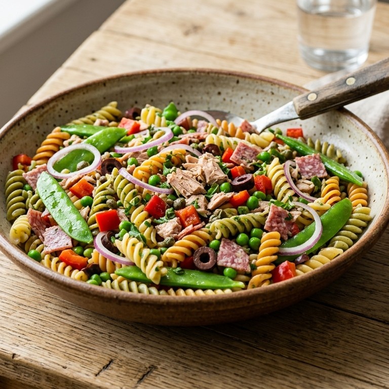 Pastasalade recept