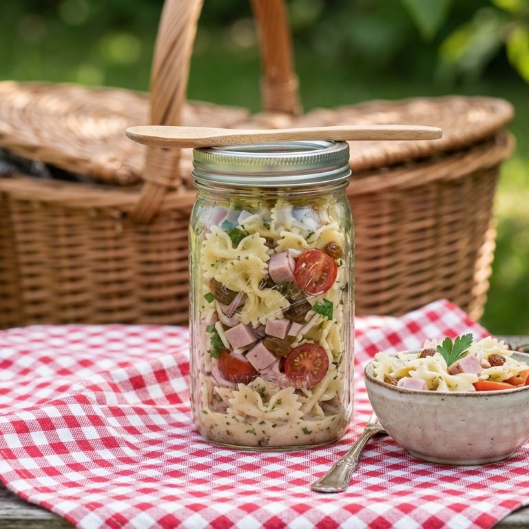 Pastasalade voor de picknick recept