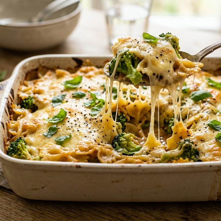 Pastaschotel met broccoli recept