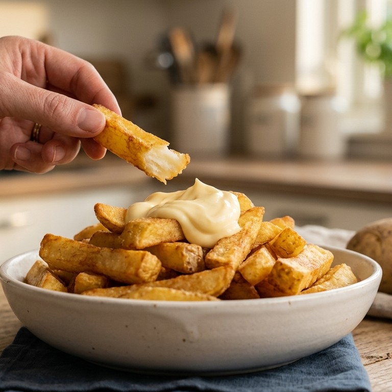 Patat frites recept