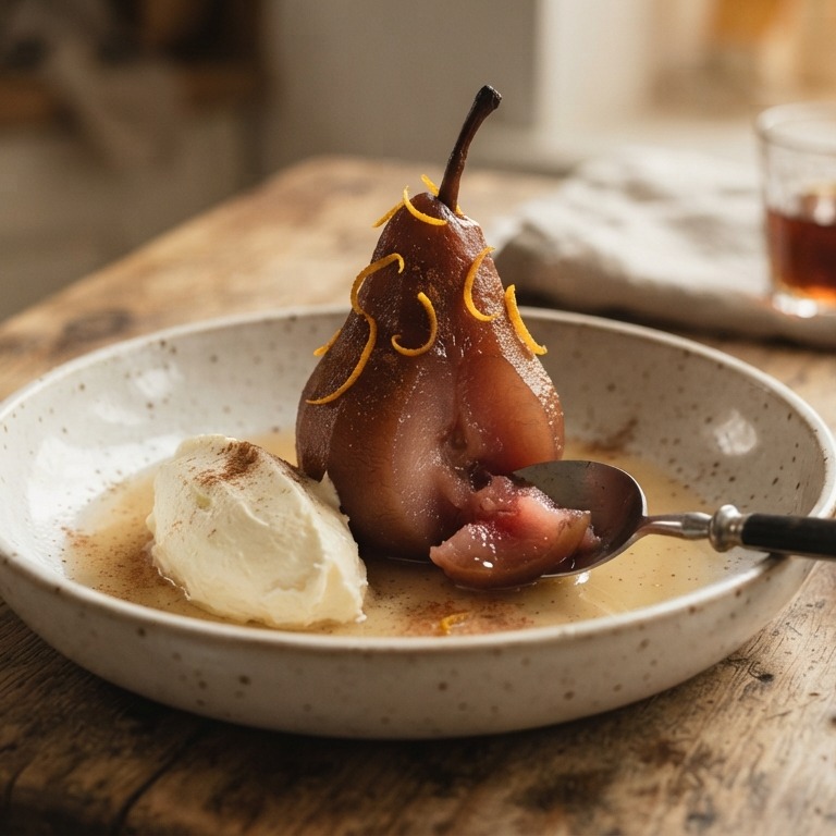 Peer met mascarpone recept