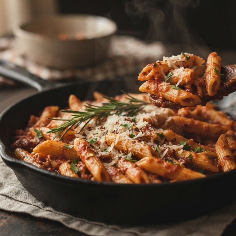 Penne arrabiate recept