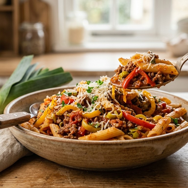 Penne met groenten recept