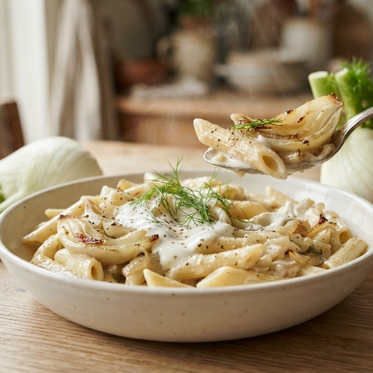 Penne met venkel recept