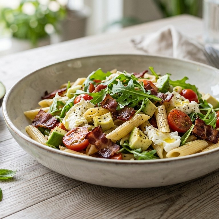 Penne salade recept