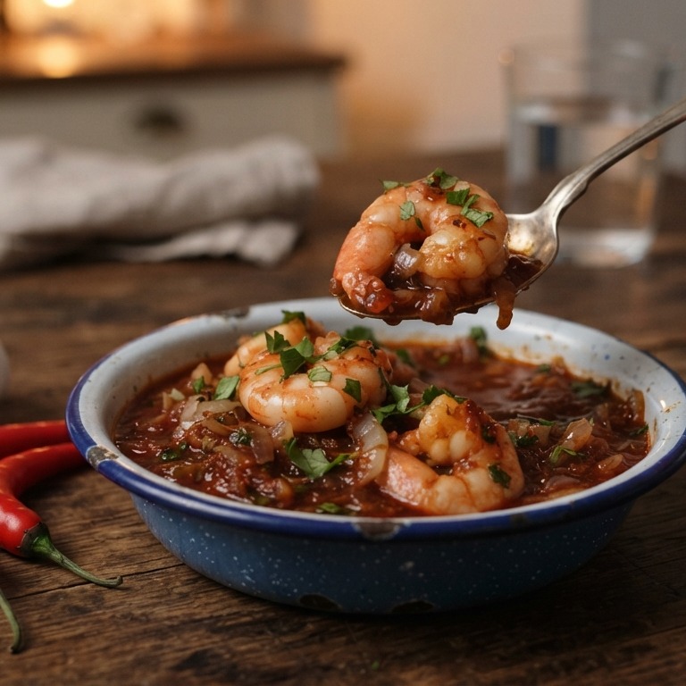 Peper van garnalen recept