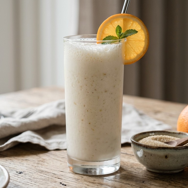 Peren-karnemelk shake recept