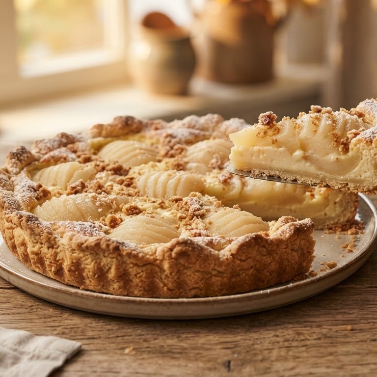 Perenvlaai recept