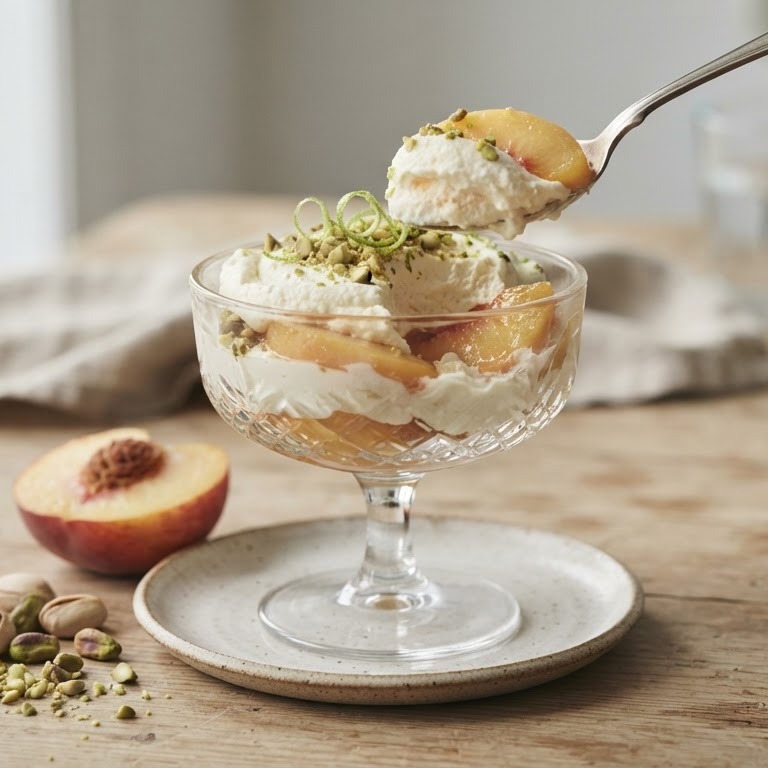 Perzik mascarpone recept