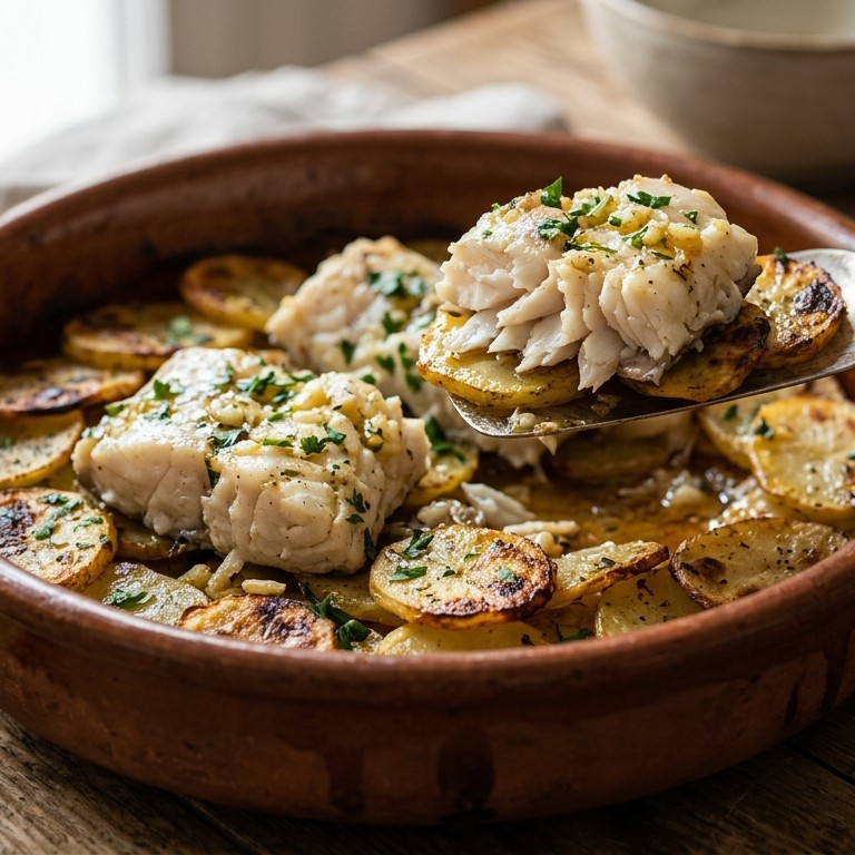 Pescado al horno: Zeeduivel uit de oven recept