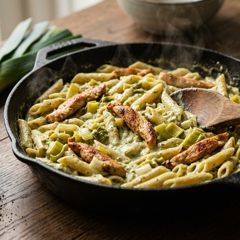 Pesto pasta recept
