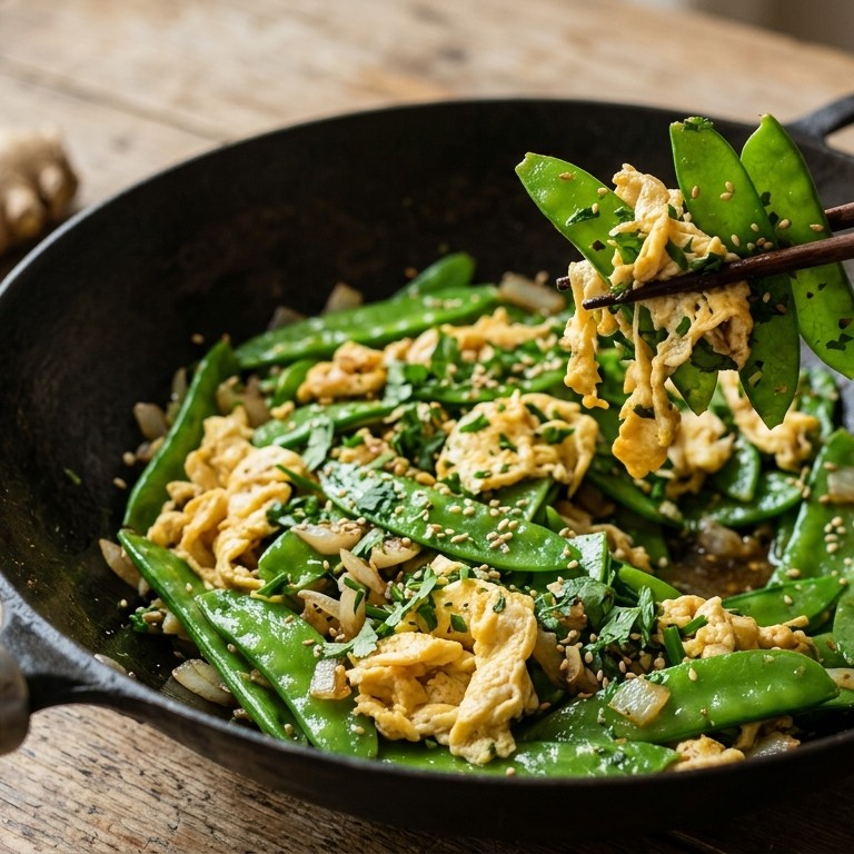 Peultjes met ei en kruiden recept