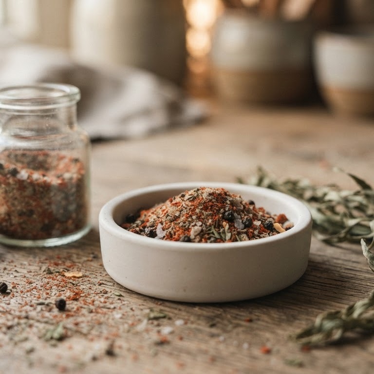 Pezo, een mengeling van peper & zout in een strooibusje recept