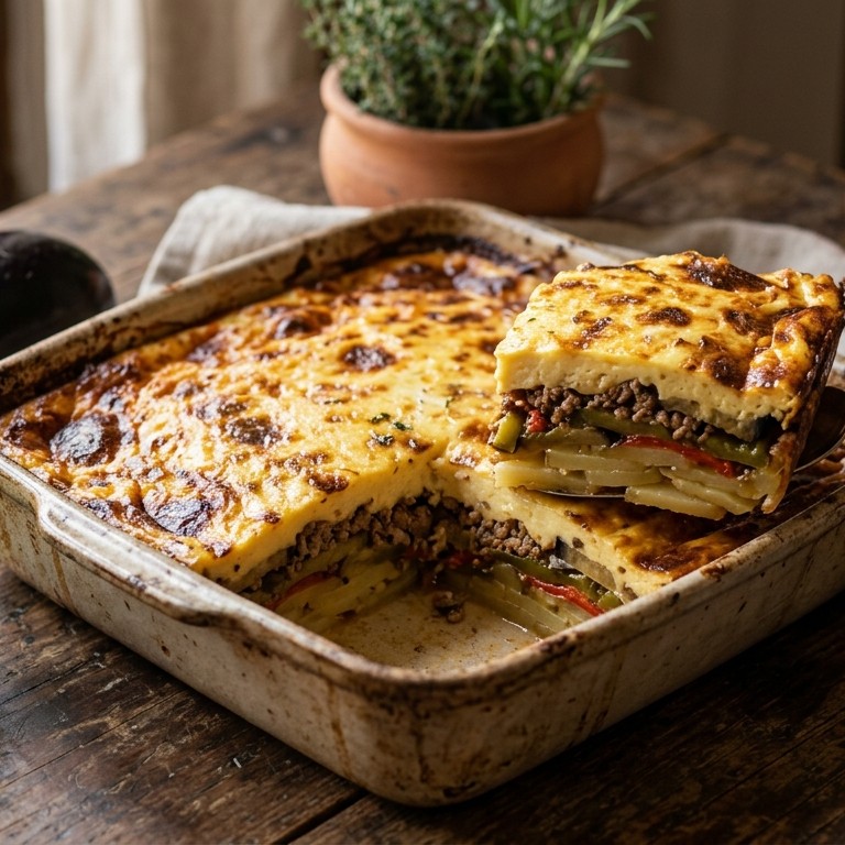 Piàto i Patáta (Griekse Aardappelschotel) recept