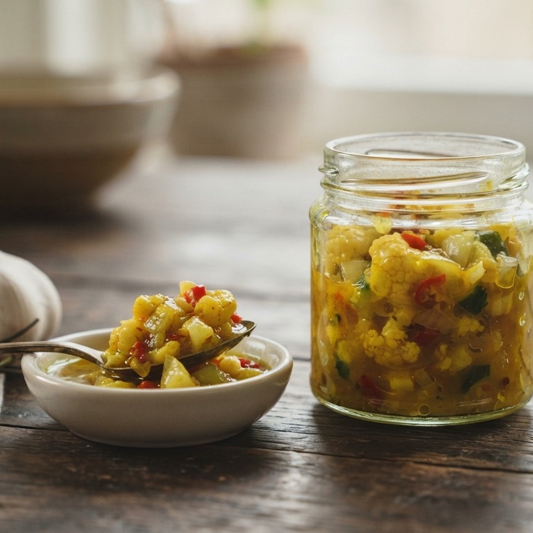 Piccalillysambal recept