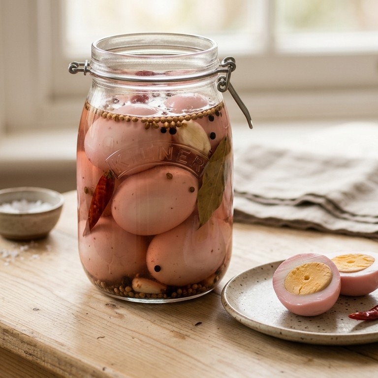 Pickled eggs recept