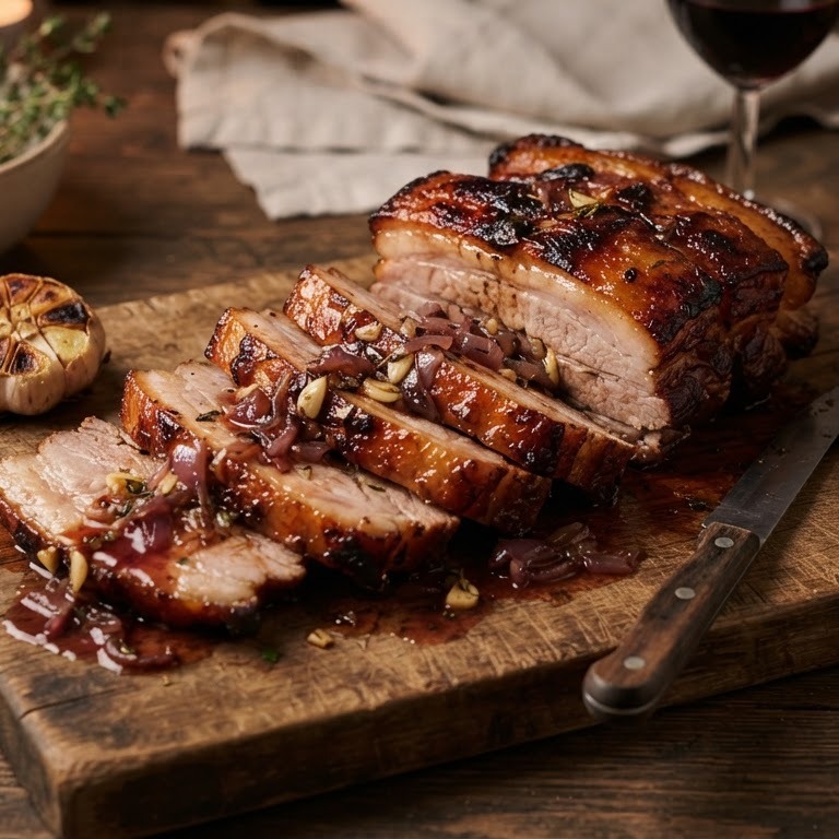 Piept de porc à la Bucharest recept