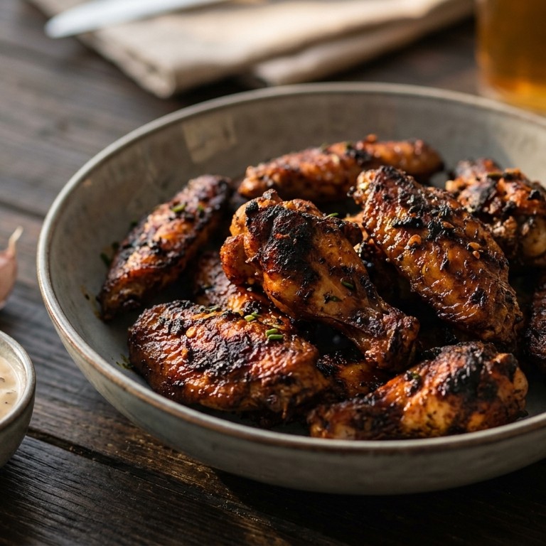 Pikante kippenvleugeltjes recept