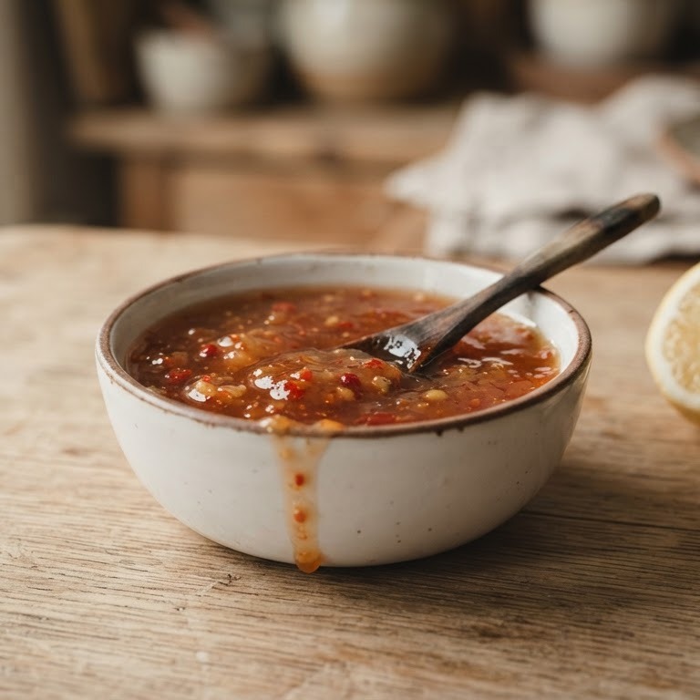 Pikante zoet zure saus recept