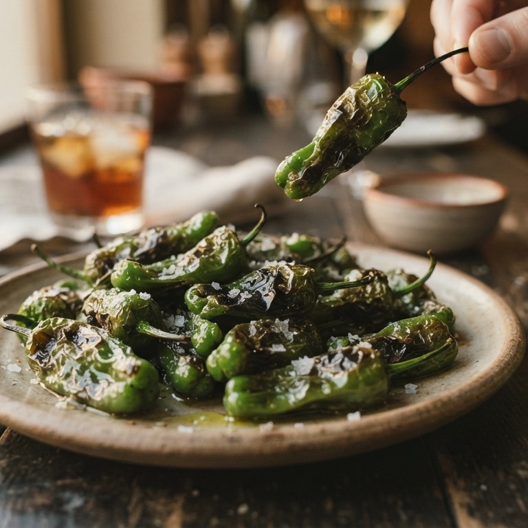 Pimientos de Padron - kleine Spaanse groene paprika’s recept