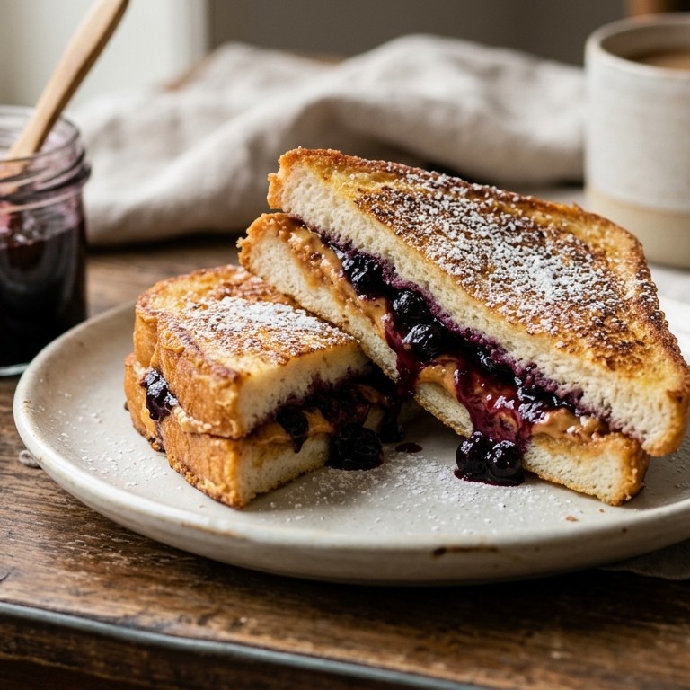 Pindakaasjamwentelteefjes recept