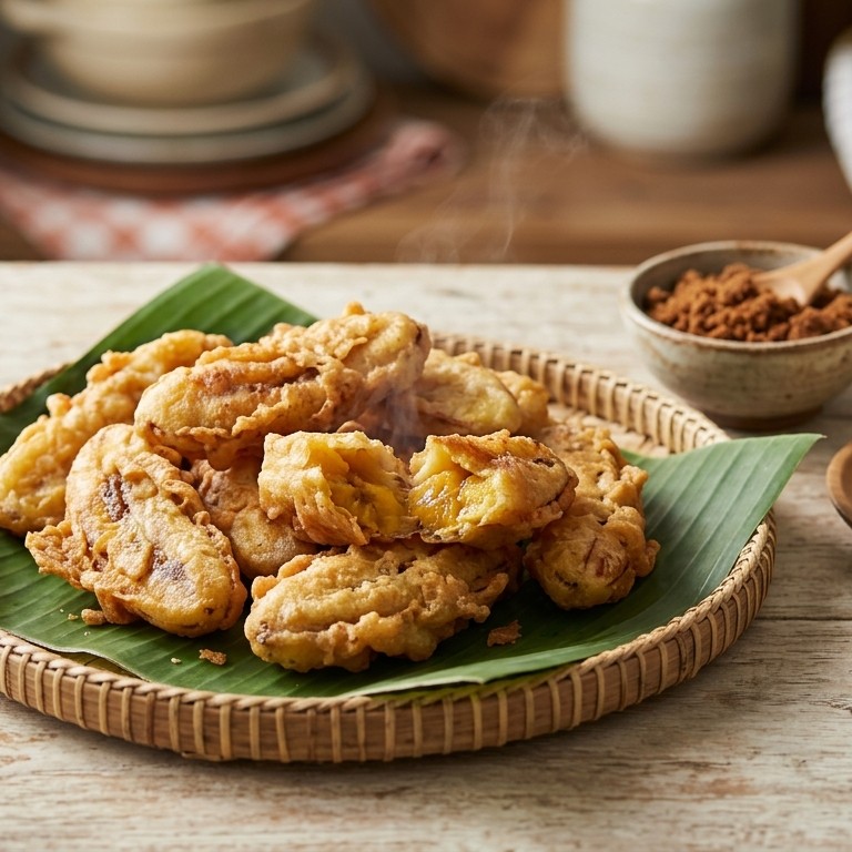 Pisang goreng (gebakken banaan) recept