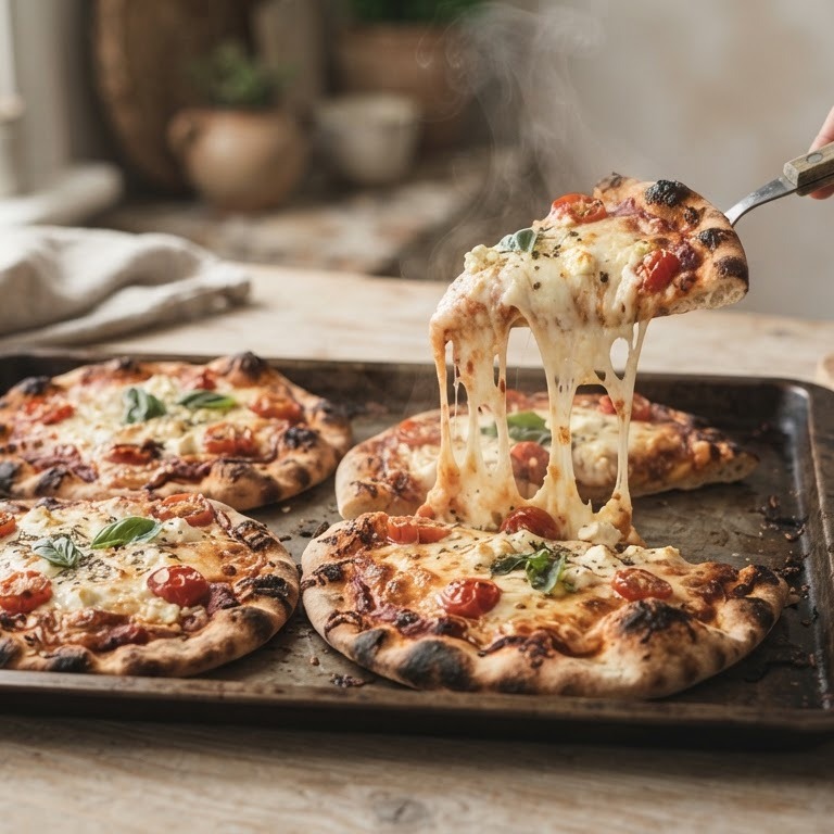 Pita-pizza's (basis) recept