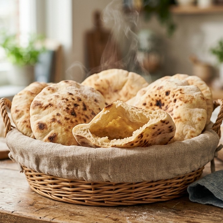 Pitabroodjes (recept om ze zelf te bakken) recept
