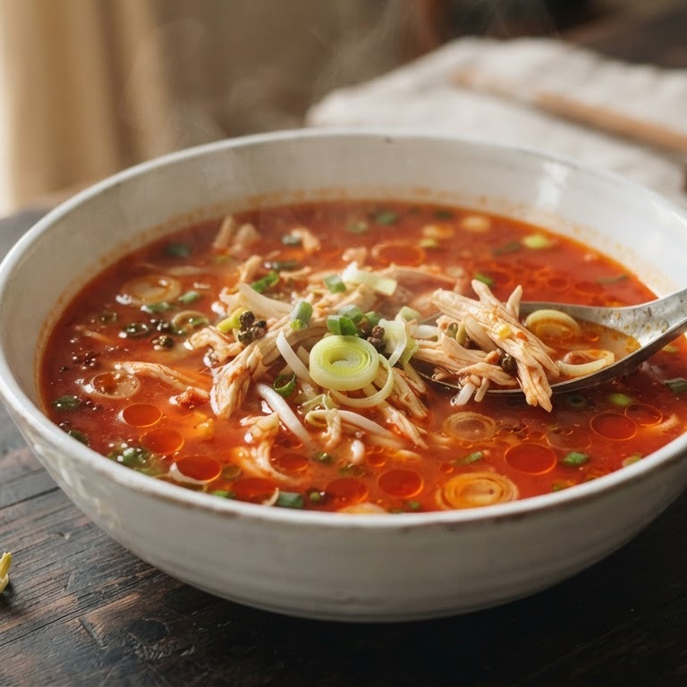 Pittige Chinese tomatensoep recept