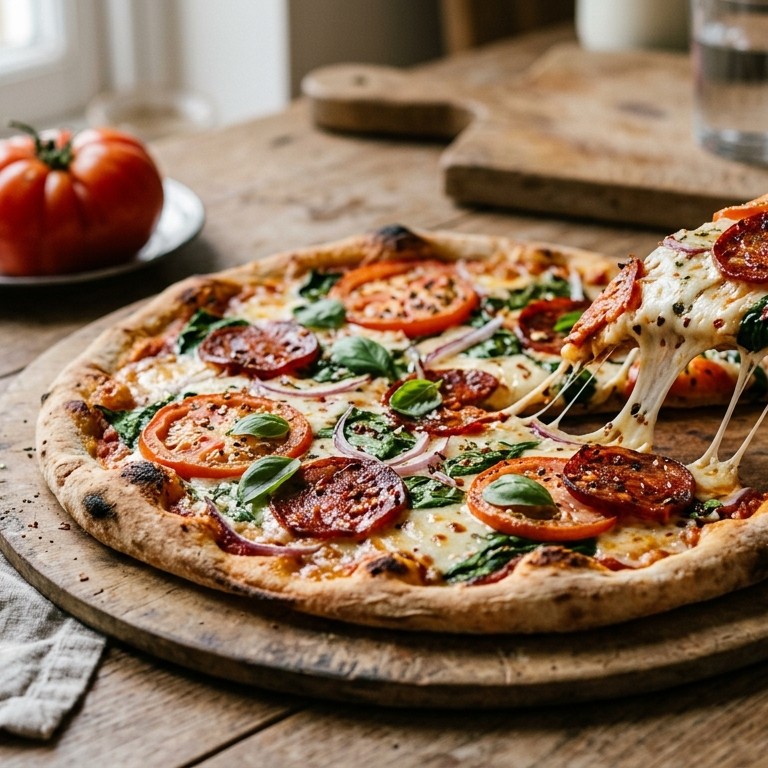 Pittige chorizopizza recept