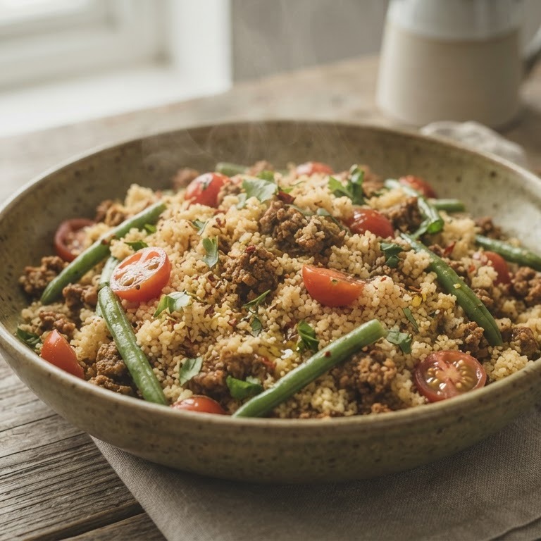 Pittige couscous recept