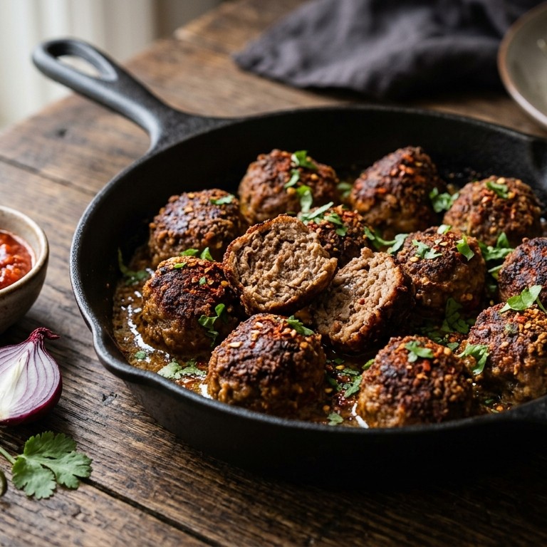 Pittige gehaktballen recept