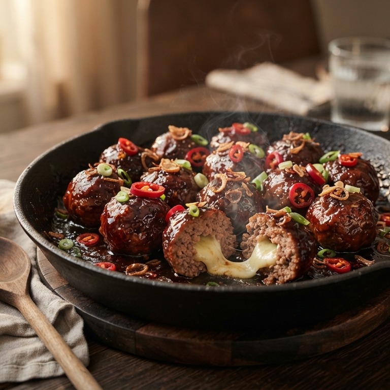 Pittige gehaktballen recept