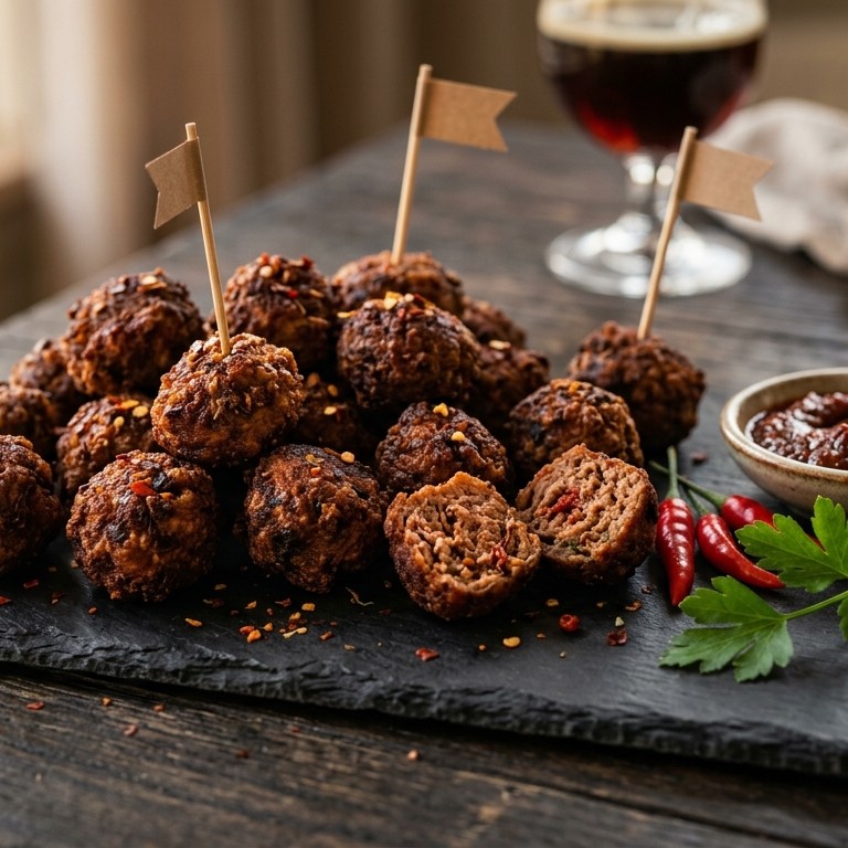 Pittige gehaktballetjes recept