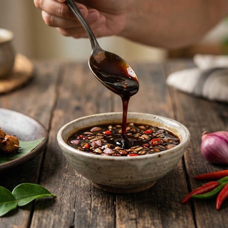 Pittige ketjap saus recept