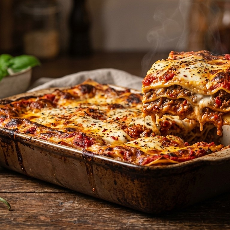 Pittige lasagna recept