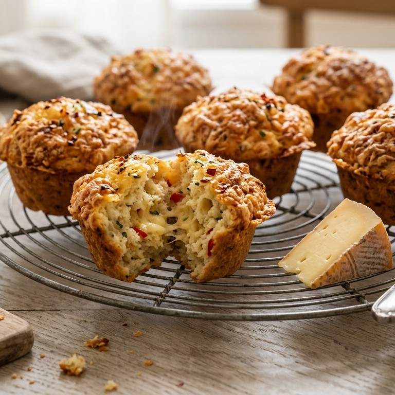 Pittige muffins recept