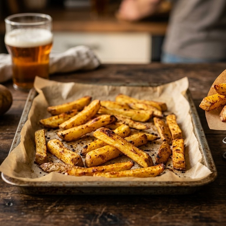 Pittige ovenfrietjes recept