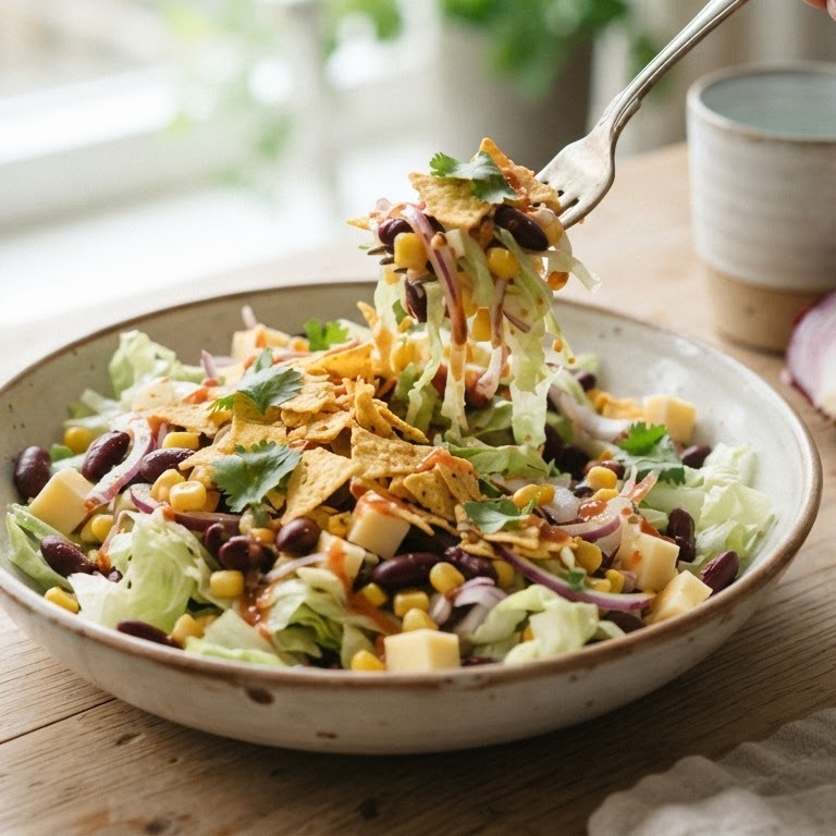 Pittige salade recept