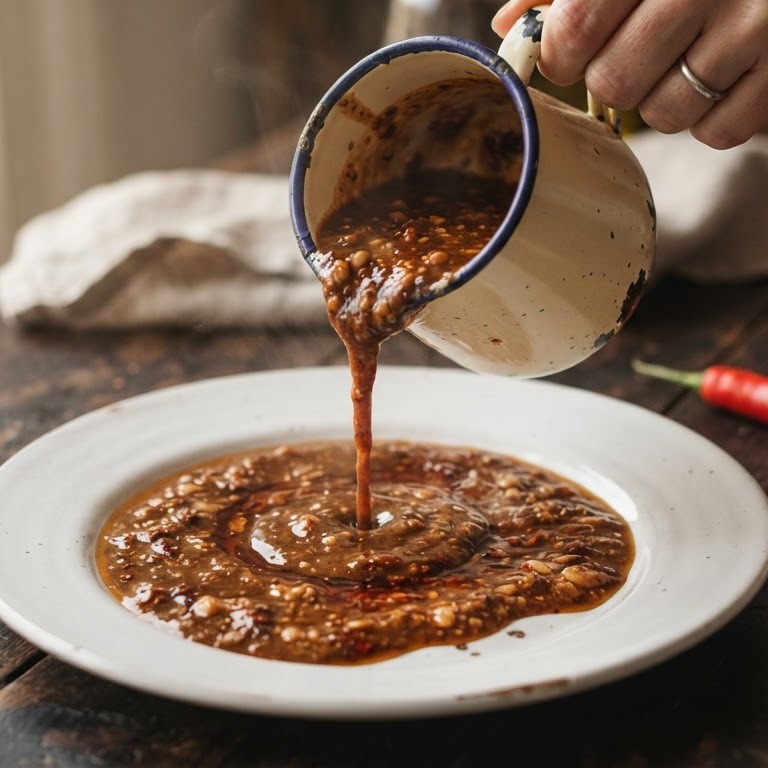 Pittige Satesaus recept