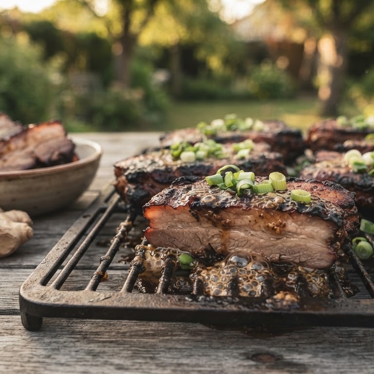 Pittige speklapjes recept