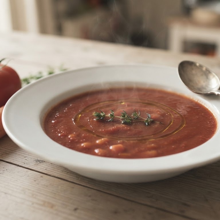 Pittige tomatensoep recept