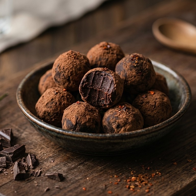 Pittige truffel recept