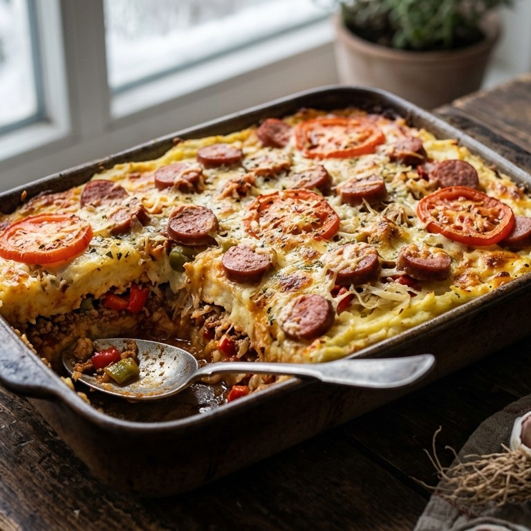 Pittige Zuurkoolschotel recept