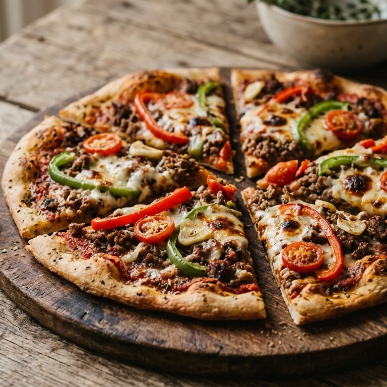 Pizza á la Boutique Blanche recept