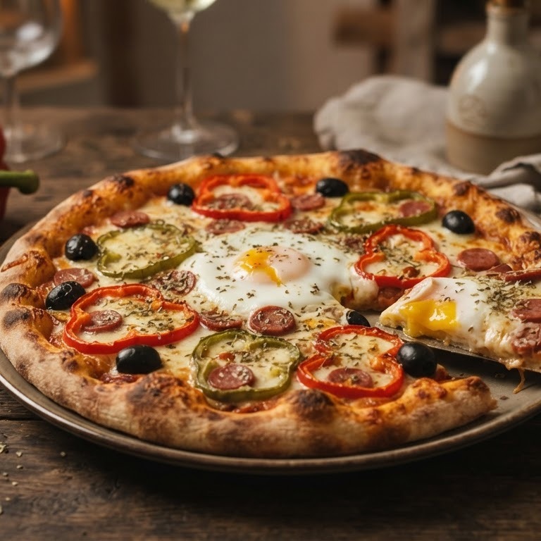 Pizza alla Paprika recept