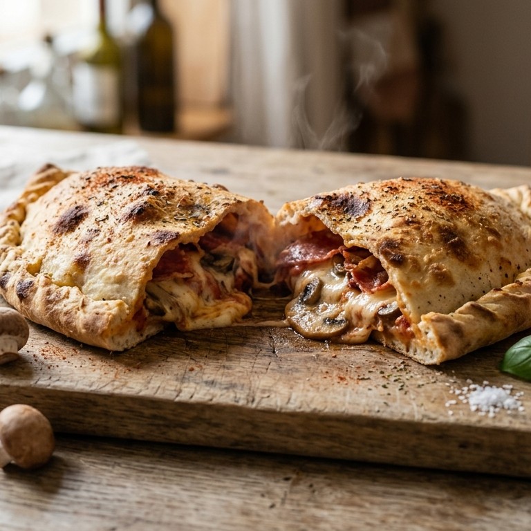 Pizza calzone recept