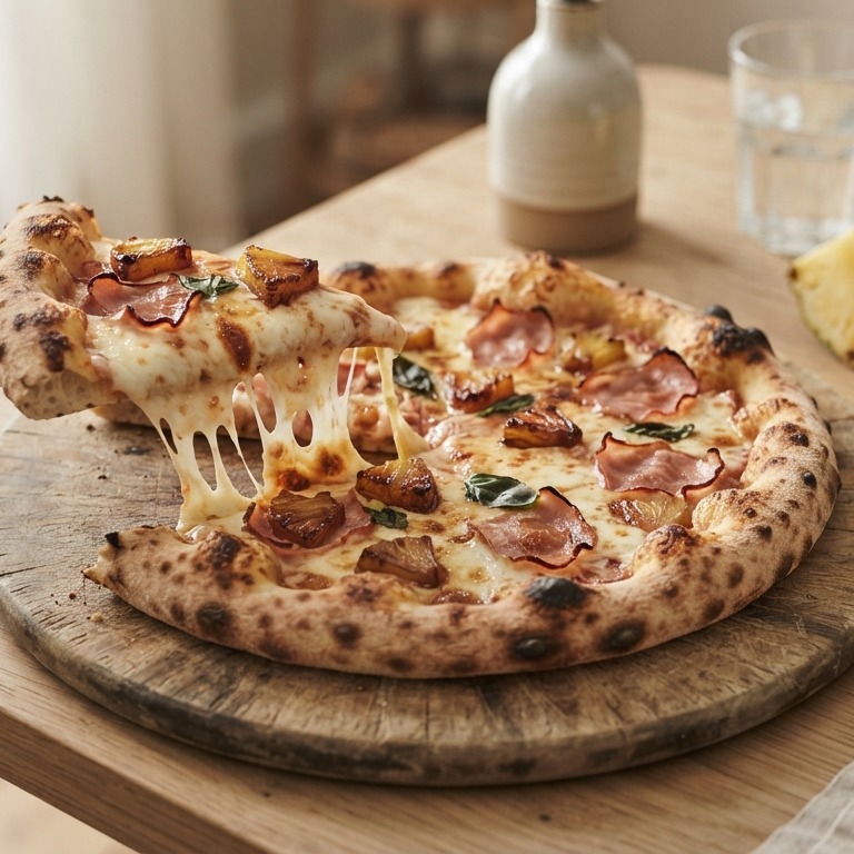 Pizza hawai recept